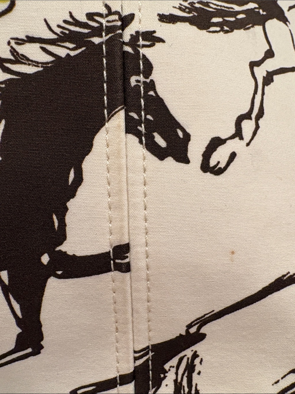 Hermès Panier de Plage Horse Racing Jockey Print Canvas Tote Bag COLLECTORS - Picture 15 of 16